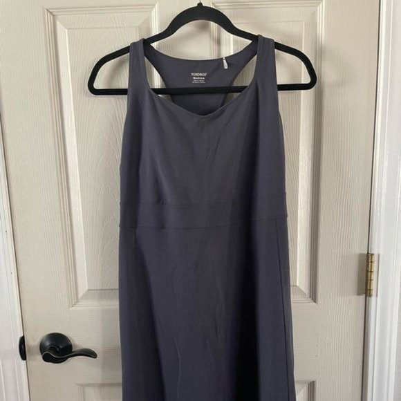 Toad & Co Tech Tomboy Racerback Gray Dress, Sz Medium - Picture 2 of 14